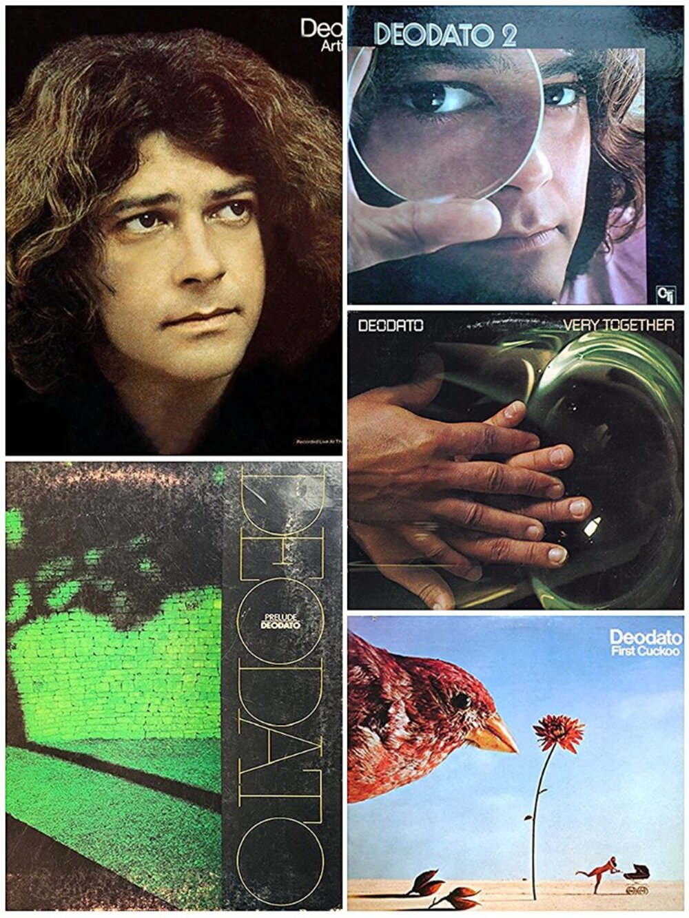 Lot of 5 DEODATO Vinyl Records